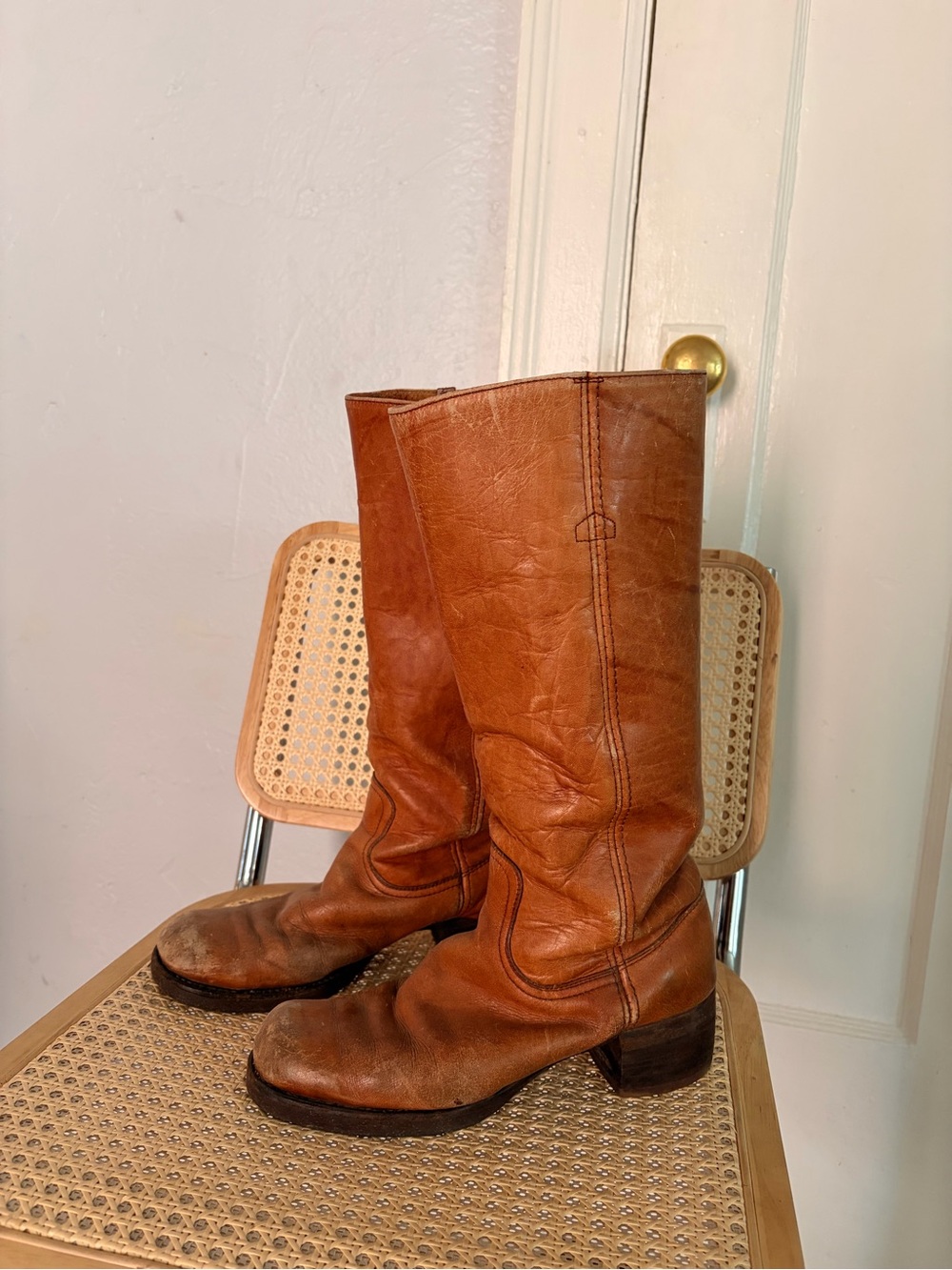 Frye 60s Black Label Campus Boots